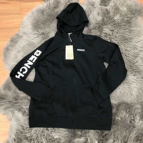 Bench Other - Bench Zip Up Sweater: Black (PM828)